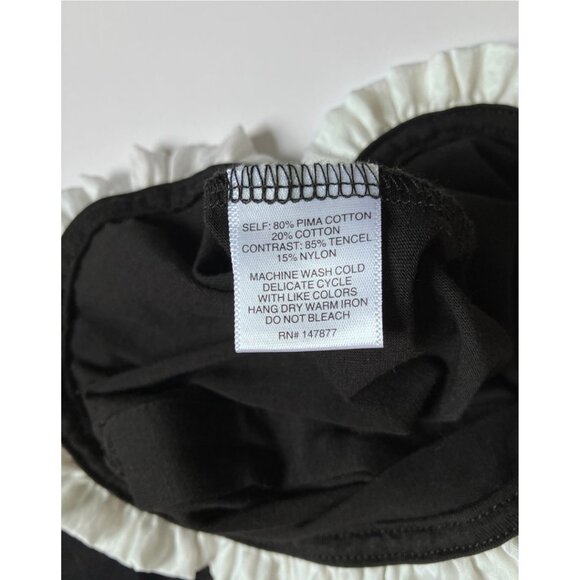 The Line by K The Dolino Top Black Size XS - Picture 10 of 10